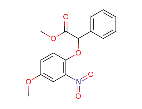methyl 2-(4-methoxy-2-nitrophenoxy)-2-phenylacetate