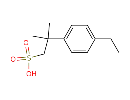 2-(4-ethyl-phenyl)-2-methyl-propane-1-sulfonic acid
