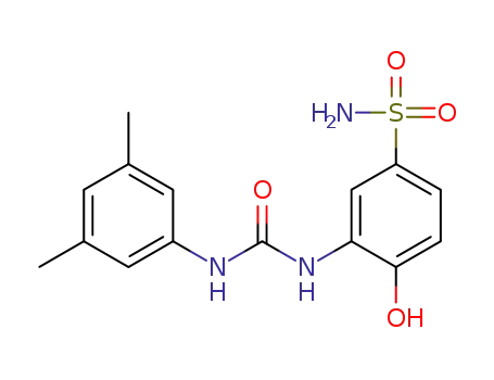 3-(3-(3,5-dimethylphenyl)ureido)-4-hydroxybenzenesulfonamide