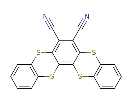 benzo[5,6][1,4]dithiino[2,3-a]thianthrene-6,7-dicarbonitrile