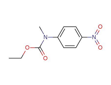Molecular Structure of 80179-76-6 (Carbamic acid, methyl(4-nitrophenyl)-, ethyl ester)