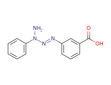 3-(3-phenyl-tetraz-1-enyl)-benzoic acid