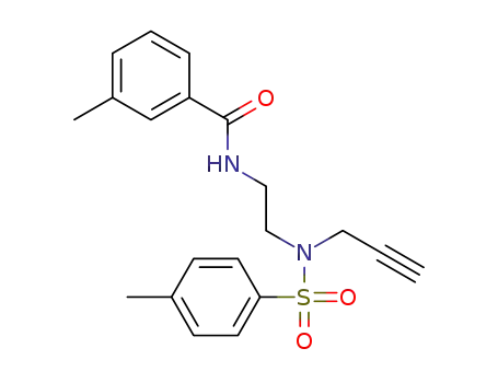3-methyl-N-[2-(N-propargyl-N-tosylamino)ethyl]benzamide