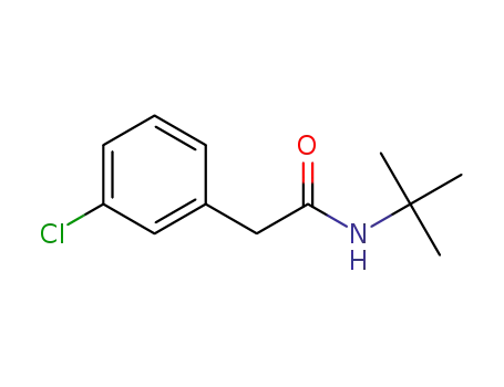 N-(tert-butyl)-2-(3-chlorophenyl) acetamide