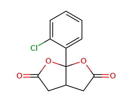 6a-(2-chlorophenyl)dihydrofuro[2,3-b]furan-2,5(3H,6aH)-dione