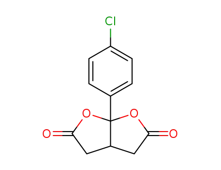 6a-(4-chlorophenyl)dihydrofuro[2,3-b]furan-2,5(3H,6aH)-dione