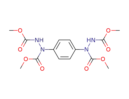 p-phenylene-bis-hydrazine-N,N'-dicarboxylic acid tetramethyl ester