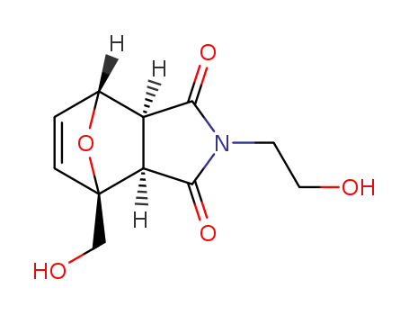 (3aR,4S,7R,7aS)-rel-3a,4,7,7a-tetrahydro-2-(2-hydroxyethyl)-4-(hydroxymethyl)-4,7-epoxy-1H-isoindole-1,3(2H)-dione