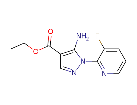ethyl 5-amino-1-(3-fluoropyridin-2-yl)-1H-pyrazole-4-carboxylate