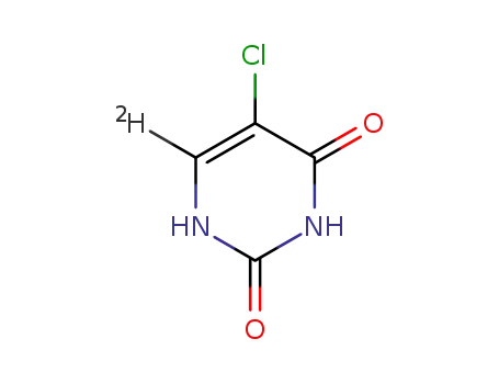 5-chloro-6-deuteropyrimidine-2,4(1H,3H)-dione