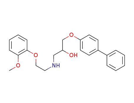 1-([1,1'-biphenyl]-4-yloxy)-3-((2-(2-methoxyphenoxy)ethyl)amino)propan-2-ol