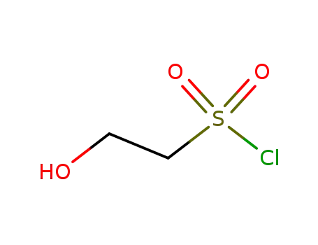 Molecular Structure of 78303-70-5 (Ethanesulfonyl chloride, 2-hydroxy-)