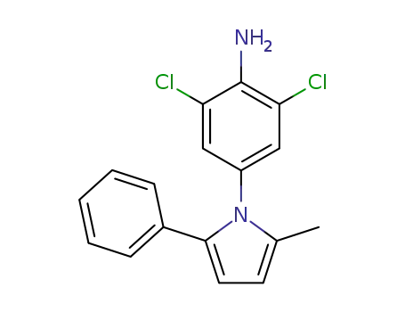 2,6-dichloro-4-(2-methyl-5-phenyl-1H-pyrrol-1-yl)aniline