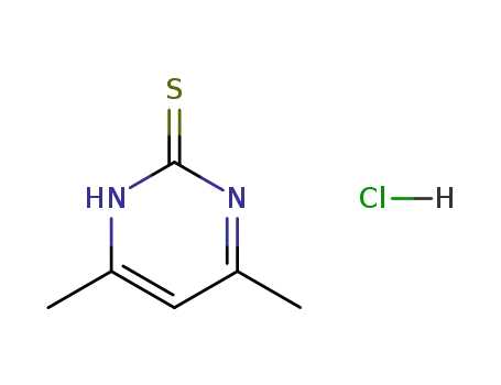4,6-dimethylpyrimidine-2(1H)-thione hydrochloride
