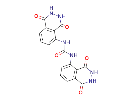 N,N'-bis-(1,4-dioxo-1,2,3,4-tetrahydro-phthalazin-5-yl)-urea
