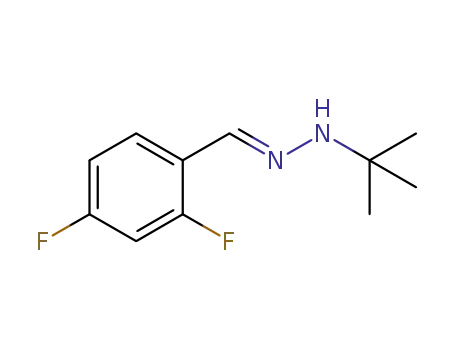 (E)-1-(tert-butyl)-2-(2,4-difluorobenzylidene)hydrazine