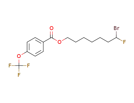 7-bromo-7-fluoroheptyl 4-(trifluoromethoxy)benzoate