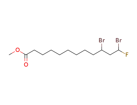 methyl-10,12-dibromo-12-fluoro dodecanoate
