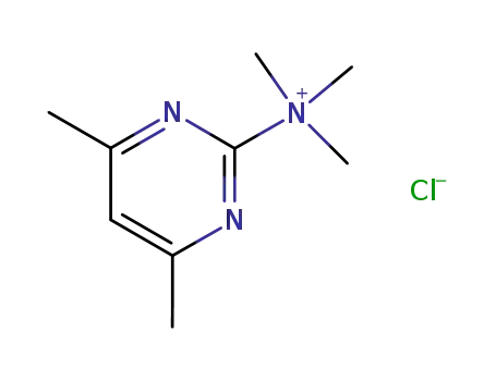 (4,6-dimethylpyrimid-2′-yl)-trimethylammonium chloride