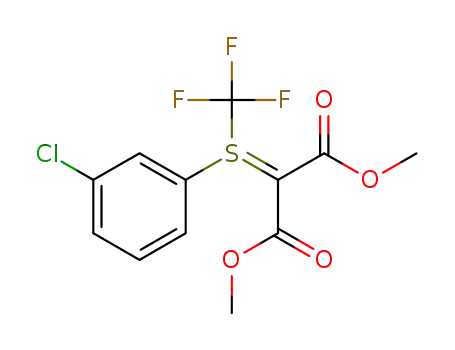 trifluoromethyl-(3-chlorophenyl) bis(carbomethoxy)methylide