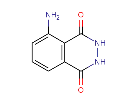 Molecular Structure of 521-31-3 (3-Aminophthalhydrazide)