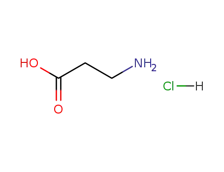 Molecular Structure of 6057-90-5 (b-Alanine, hydrochloride)