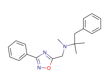 (1,1-dimethyl-2-phenyl-ethyl)-methyl-(3-phenyl-[1,2,4]oxadiazol-5-ylmethyl)-amine