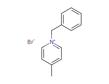 Molecular Structure of 57042-58-7 (Pyridinium, 4-methyl-1-(phenylmethyl)-, bromide)