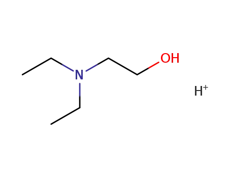 2-diethylamino-ethanol; protonated form