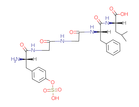 Leu-Enkephalin (sulfated)