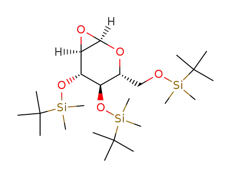 3,4,6-tris-O-tert-butyldimethylsilyl-1,2-anhydro-α-D-glucopyranose