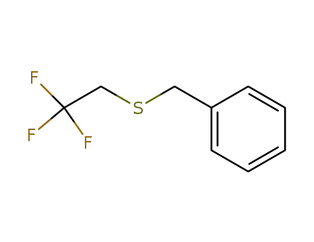Molecular Structure of 77745-03-0 (BENZYL 2,2,2-TRIFLUOROETHYL SULFIDE)