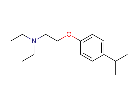 1-(2-Diethylaminoethoxy)-4-isopropyl-benzol