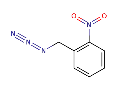 Molecular Structure of 95668-86-3 (Benzene, 1-(azidomethyl)-2-nitro-)