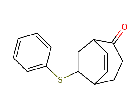 9-Phenylsulfanyl-bicyclo[3.2.2]non-6-en-2-one
