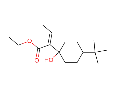 ethyl (Z)-2-<4-(1,1-dimethylethyl)cyclohexan-1-oxy>-2-butenoate