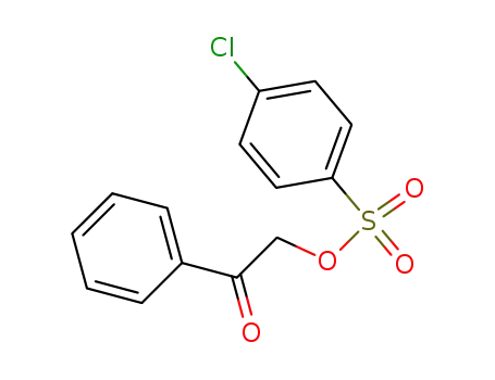 α-(p-chlorobenzenesulfonyloxy)acetophenone
