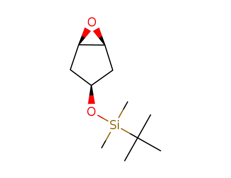 syn-4-(tert-butyldimethylsilyloxy)cyclopentene oxide
