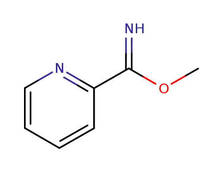 Molecular Structure of 19547-38-7 (METHYL PICOLINIMIDATE)