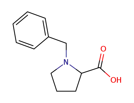 Molecular Structure of 60169-72-4 (1-N-BENZYL-PROLINE)