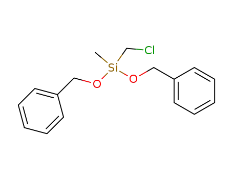 (chloromethyl)bis(benzyloxy)methylsilane