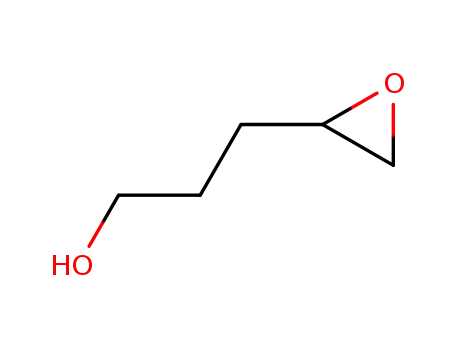 Molecular Structure of 21915-56-0 (Oxirane, 3-hydroxypropyl-)