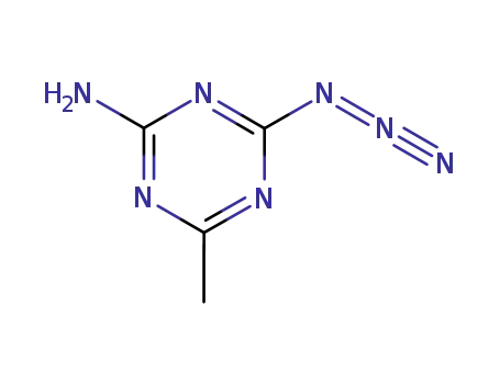 4-Azido-6-methyl-[1,3,5]triazin-2-ylamine