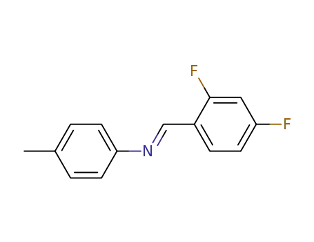 N-(2,4-difluorobenzylidene)-4-methylaniline