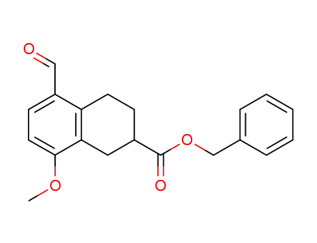 benzyl 5-formyl-8-methoxy-1,2,3,4-tetrahydronaphthalene-2-carboxylate
