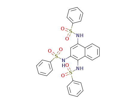 1,2,4-tris(benzenesulfonamido)naphthalene