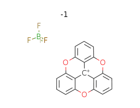 4,8,12-trioxa-4,8,12,12c-tetrahydrodibenzopyrenylium tetrafluoroborate