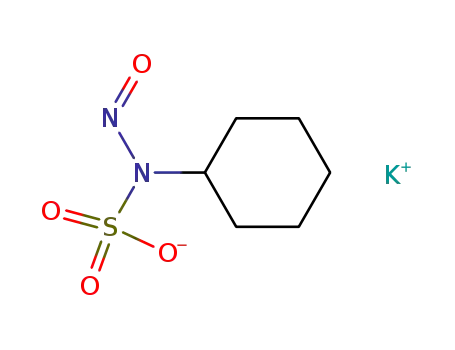 Molecular Structure of 138337-16-3 (Sulfamic acid, cyclohexylnitroso-, potassium salt)