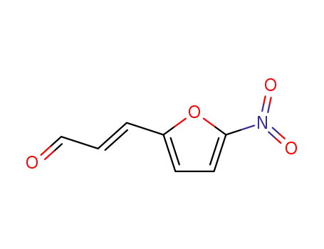 Molecular Structure of 1874-22-2 (5-Nitrofuran-2-acrylaldehyde)