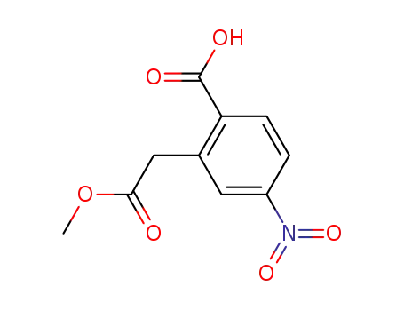 2-(2-methoxy-2-oxoethyl)-4-nitrobenzoic acid